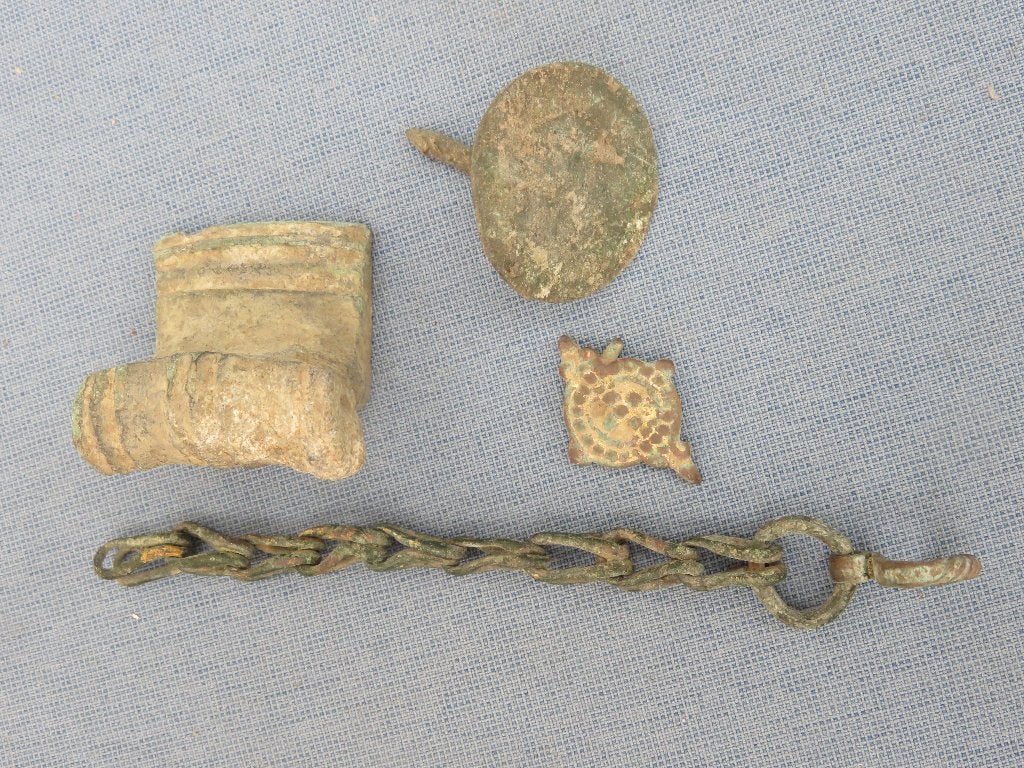 Bronzen bodemvondsten - Romeins en middeleeuwen, Ophalen of Verzenden