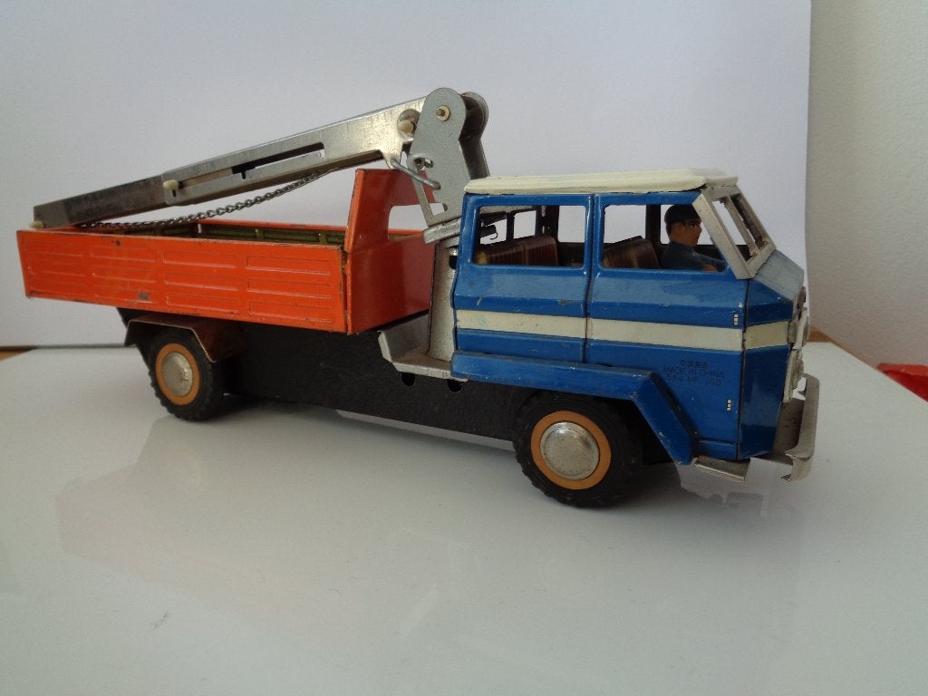 metalen kraanwagen, Ophalen of Verzenden, Zo goed als nieuw, Auto