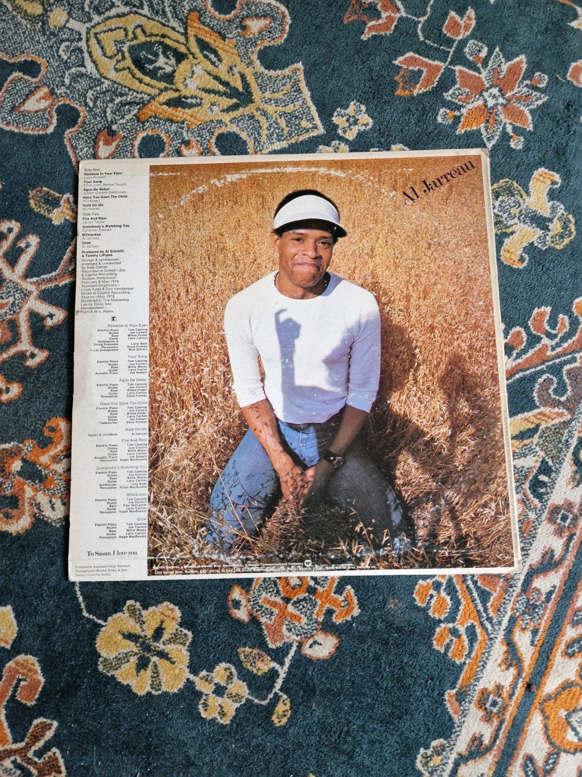 Al Jarreau - All Fly Home LP (1978) Jazz/Soul Vinyl, LP, Gebruikt, Originele persing, Ophalen of Verzenden