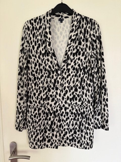 Purdey blazer lang maat M, Kleding | Dames, Maat 38/40 (M), Bruin, Ophalen of Verzenden, Zo goed als nieuw