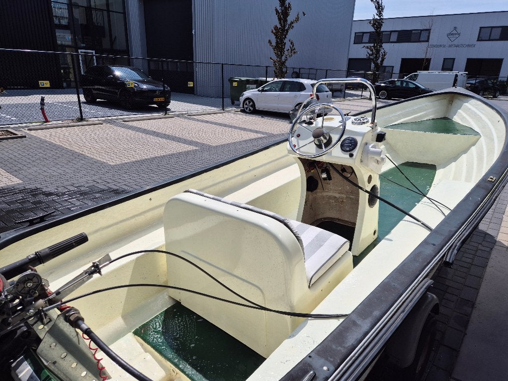 boot bootje sloep, Watersport en Boten, Sloepen, Ophalen, Gebruikt, 6 pk, Trailer