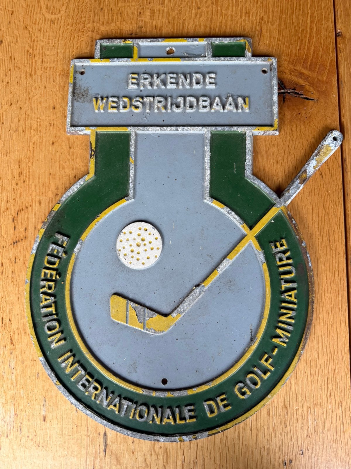 Bord midgetgolf, Ophalen of Verzenden, Gebruikt