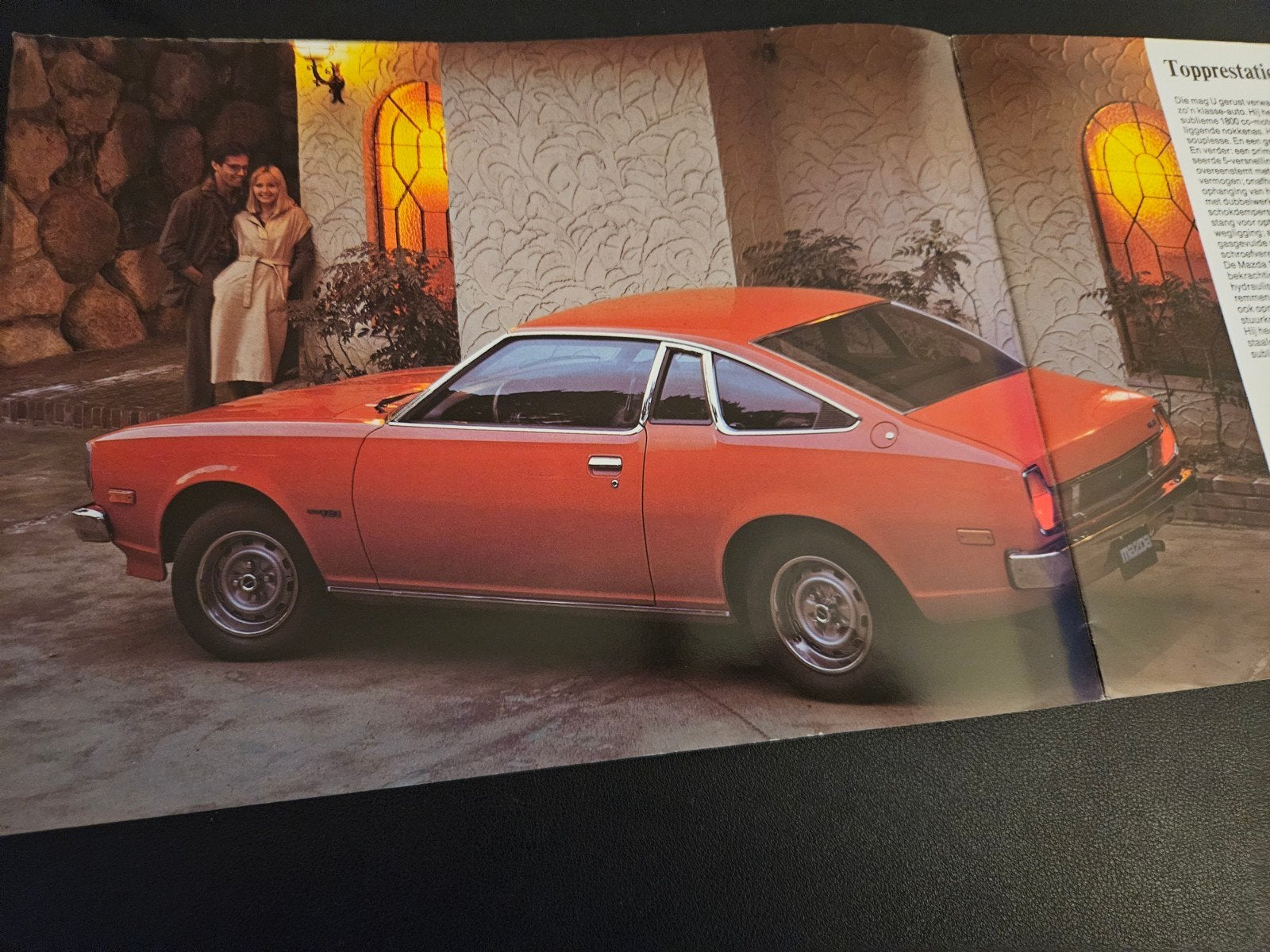 Brochure Mazda 121 Sportcoupé 1977, Boeken, Auto's | Folders en Tijdschriften, Ophalen of Verzenden, Zo goed als nieuw, Mazda