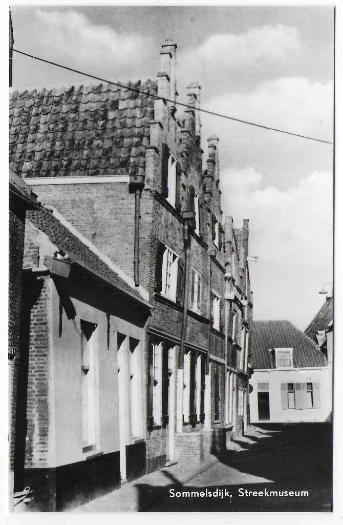 Sommelsdijk Streekmuseum Ongelopen Ansichtkaart ( B6969 ), Verzamelen, Ophalen of Verzenden, 1940 tot 1960, Ongelopen