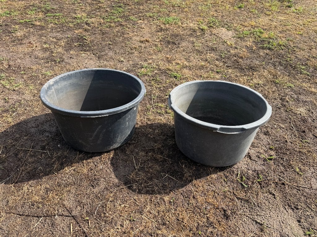 Waterbakken, Ophalen, Gebruikt