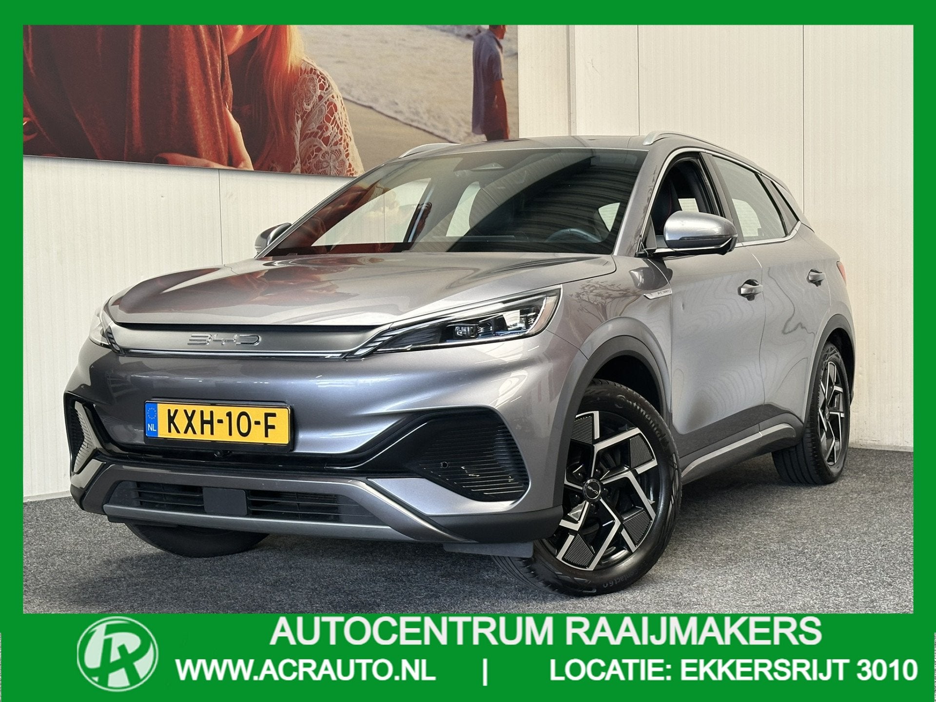 BYD ATTO 3 DESIGN 60 kWh WLTP 420 KM * 45 STUKS OP VOORRAAD*, Auto's, Dealer onderhouden, Gebruikt, SUV of Terreinwagen, Zilver of Grijs