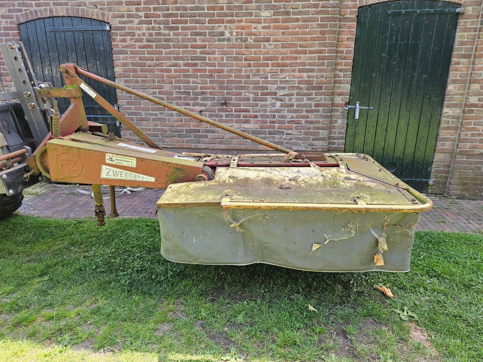 Pz 135 cyclomaaier grasmaaier, Ophalen, Weidebouw