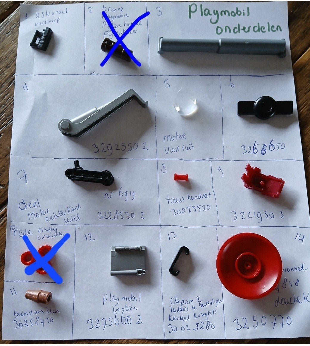Losse onderdelen playmobil, Kinderen en Baby's, Ophalen of Verzenden, Zo goed als nieuw, Losse onderdelen