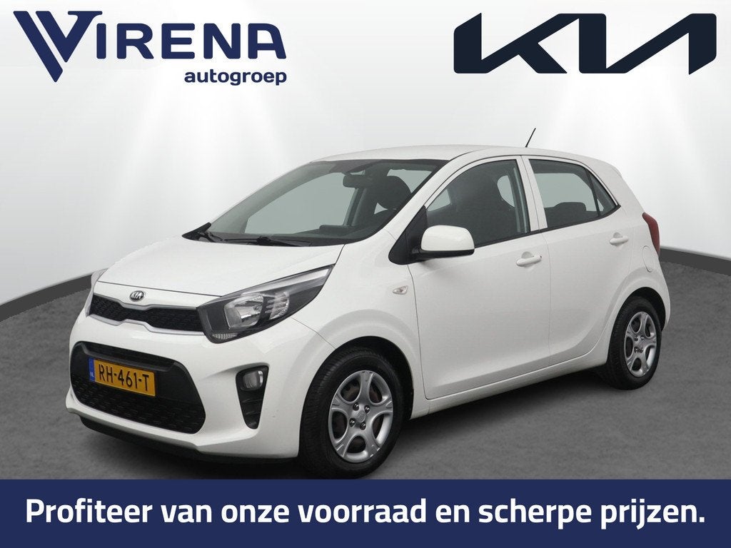 Kia Picanto 1.0 CVVT EconomyPlusLine - Airco - Cruise Contro, Voorwielaandrijving, 12 maanden, Stof, Gebruikt