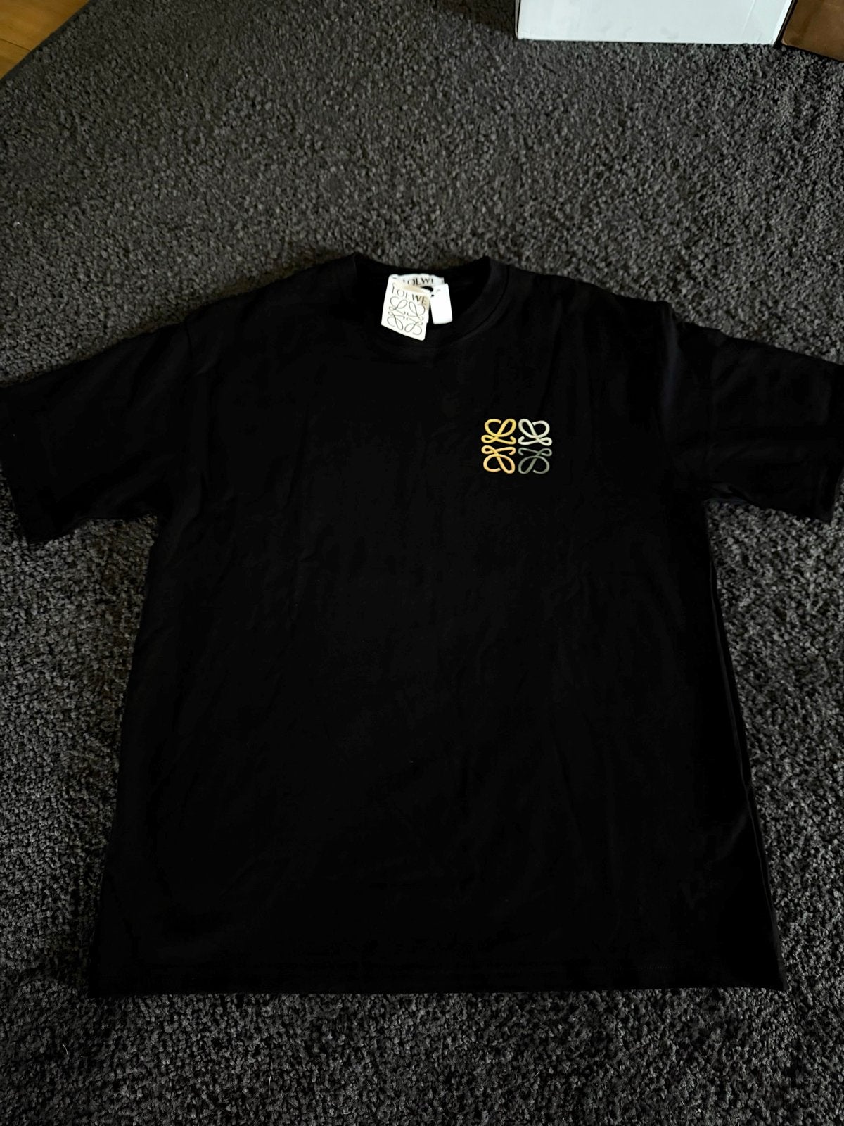 Loewe T-shirt met logo en Ibiza print, Ophalen of Verzenden, Nieuw, Overige maten, Zwart