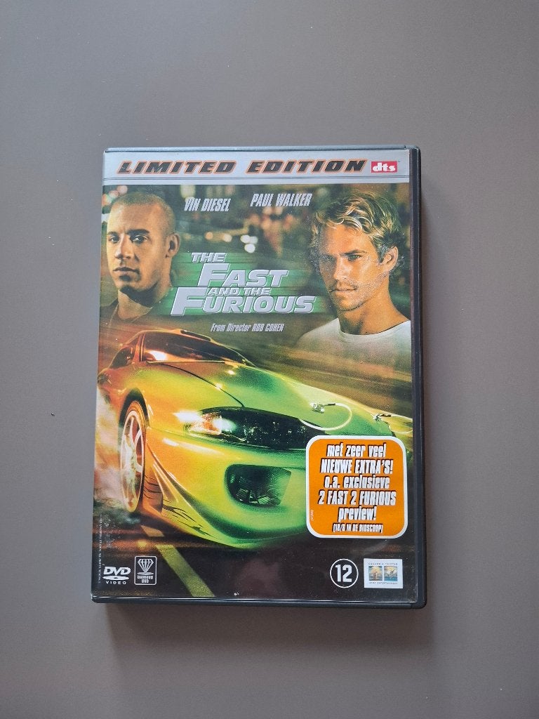 The Fast and the Furious - Limited Edition DVD, Engels, Nederlands, Ophalen of Verzenden, Zo goed als nieuw