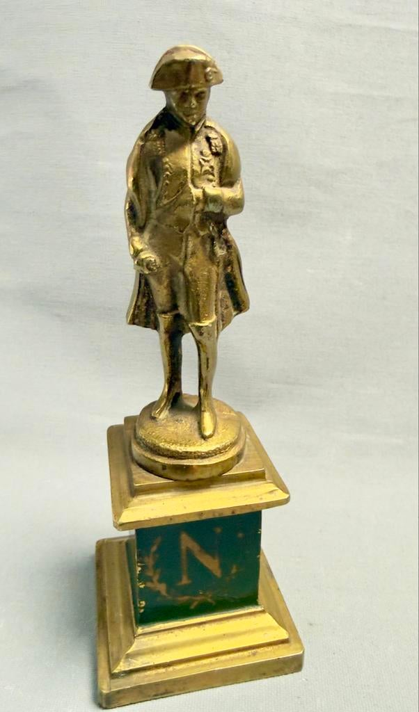 Beeldje Napoleon #Messing #Antiek #Napoleon, Ophalen of Verzenden, Koper
