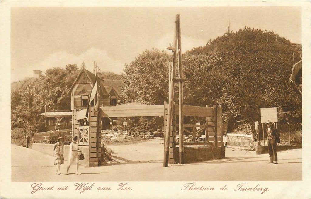 702-015-037 Wijk Aan Zee Theetuin De Tuinberg, Verzenden, Voor 1920, Noord-Holland