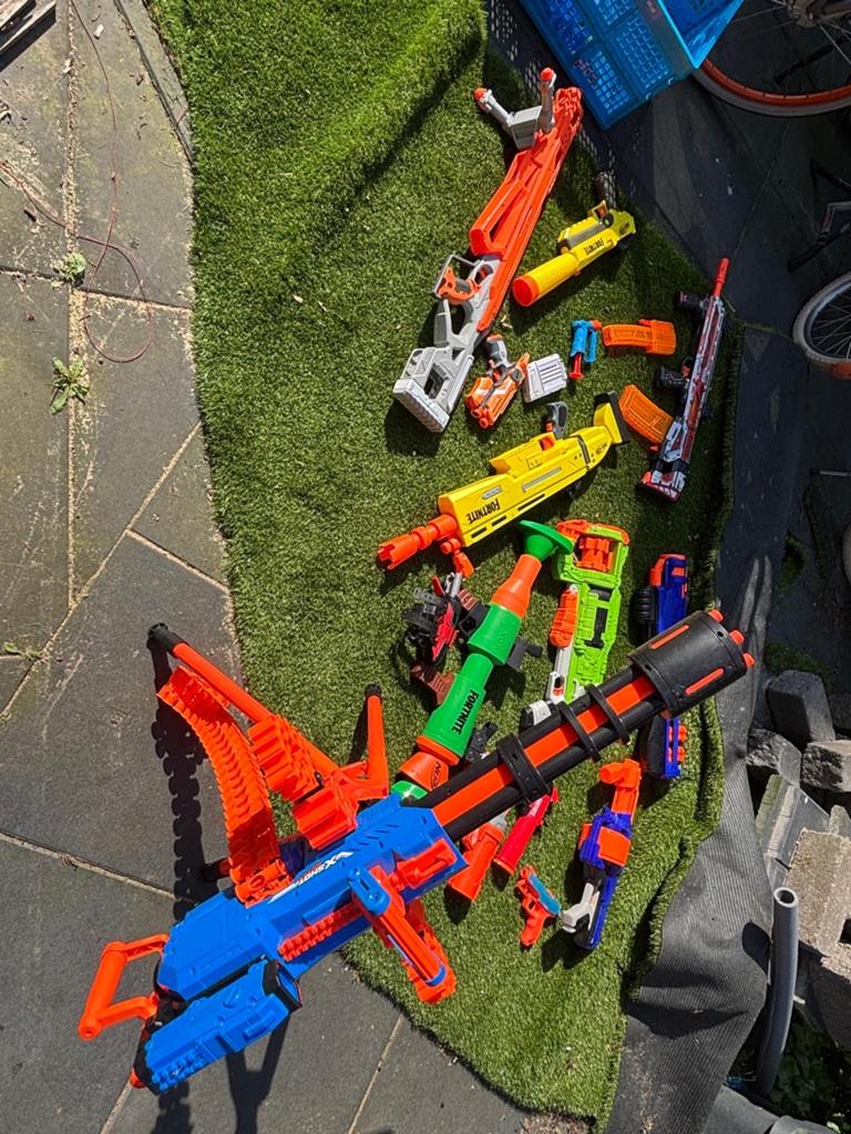 Grote Nerf Gun Collectie - Fortnite Blasters & Meer!, Ophalen, Gebruikt, Jongen of Meisje