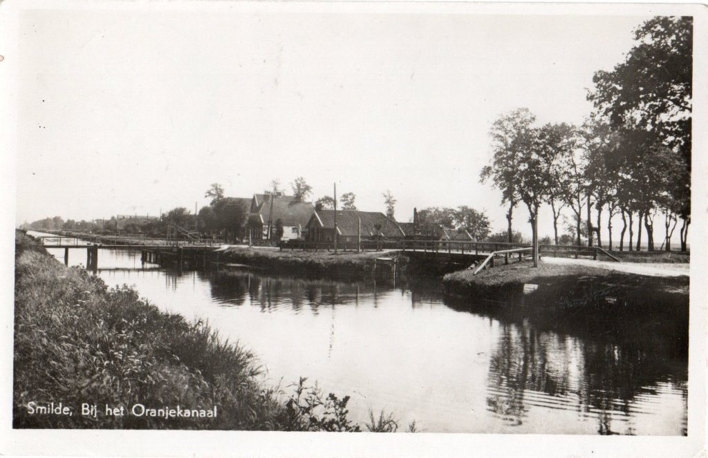 Smilde, Bij het oranjekanaal. 6660, Verzenden, 1940 tot 1960, Gelopen, Drenthe