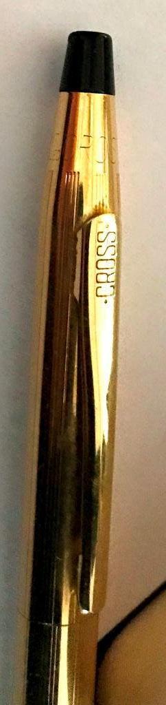 Cross balpen pen USA, 1/20 12KT Goud Gevuld, Verzamelen, Pennenverzamelingen, Ophalen, Zo goed als nieuw, Balpen, Cross