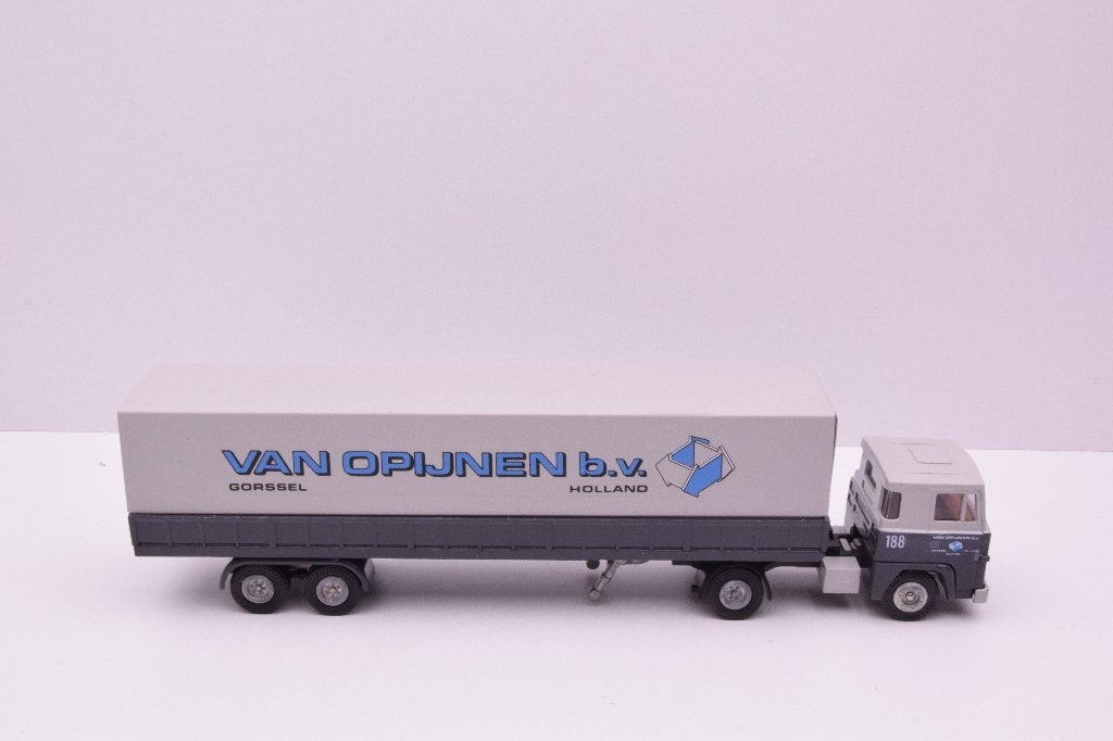 Scania 141-V8  ''  van Opijnen Gorssel ''  Tekno, Ophalen of Verzenden, Zo goed als nieuw, Bus of Vrachtwagen, Tekno