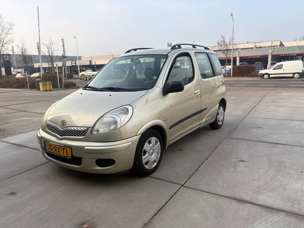 Toyota Yaris Verso 1.5 VVT-i Sol|NAP|AIRCO|, Auto's, Voorwielaandrijving, 4 cilinders, Yaris Verso, Beige