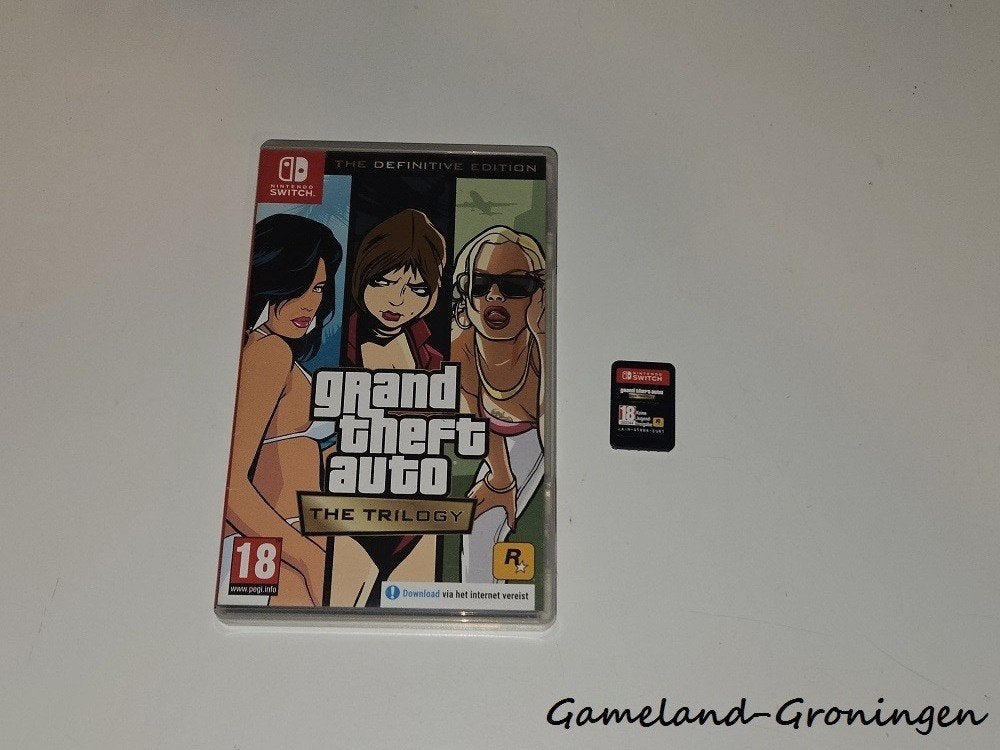 Grand Theft Auto (GTA) The Trilogy Definitive Edition, Avontuur en Actie, Gebruikt, Vanaf 18 jaar, -