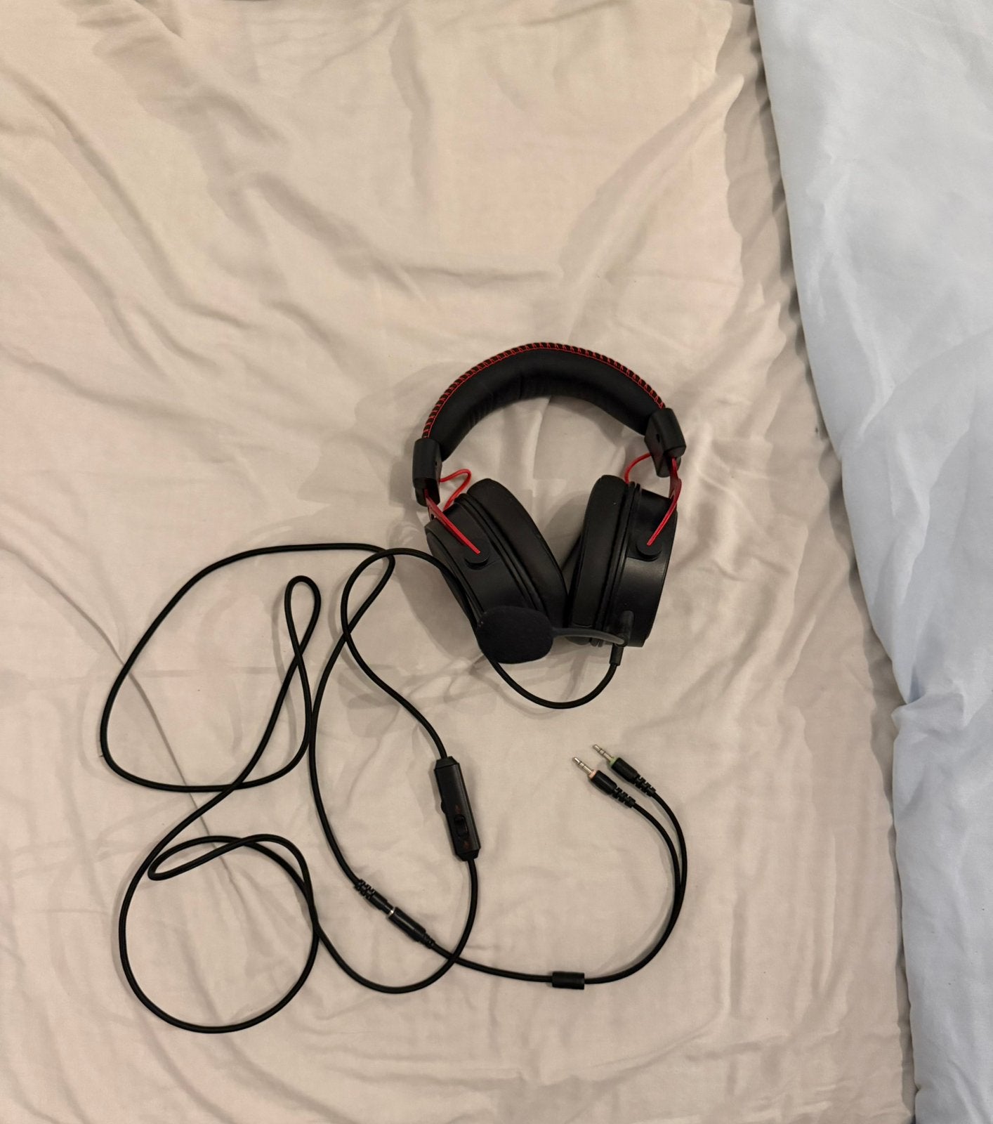 Gaming headset met microfoon, Ophalen of Verzenden, Zo goed als nieuw, Over-ear, Gaming headset