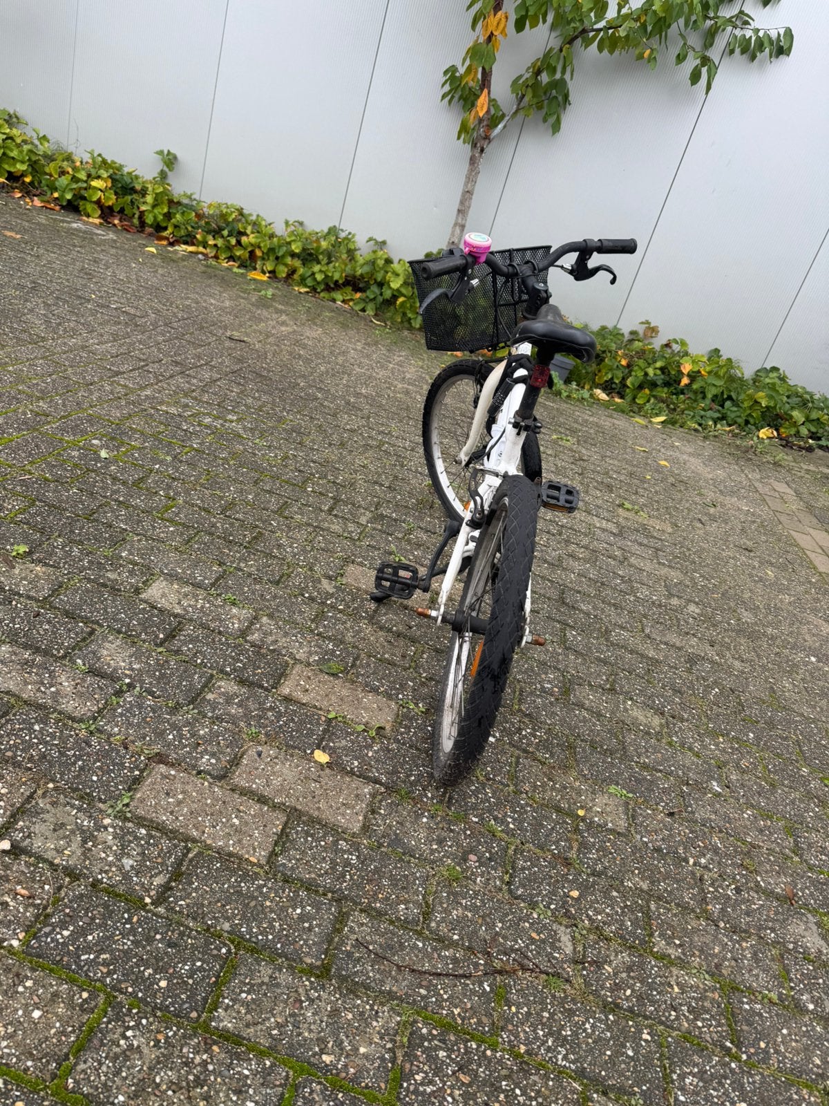 Riverside kinderfiets – Wit – Met fietsmand, Ophalen, Zo goed als nieuw, Staal