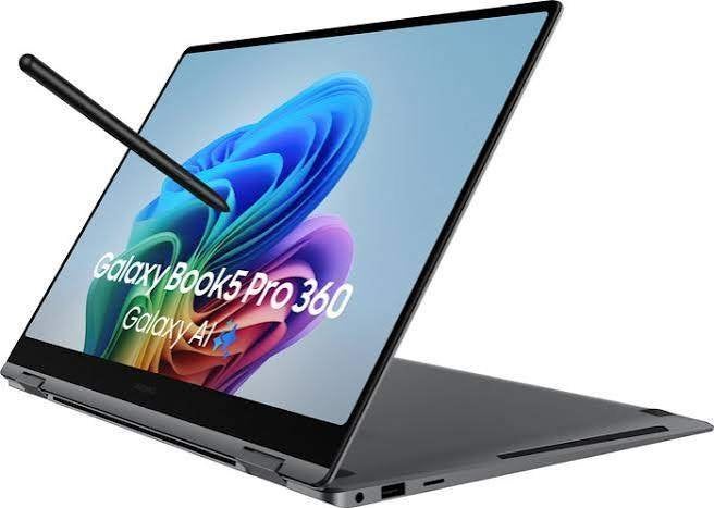 Samsung Galaxy Book5 Pro 360  OLED Copilot + PC z.g.a.n., Qwerty, Zo goed als nieuw, Samsung, Met touchscreen