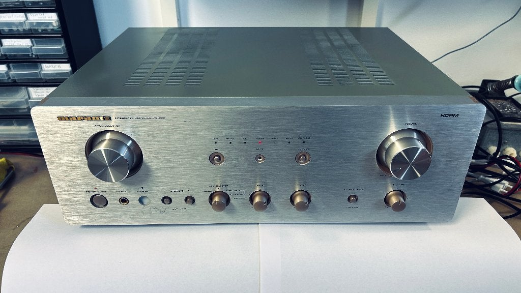 Marantz versterker PM7000/N2G plus afstandsbediening, Audio, Tv en Foto, Gebruikt, 60 tot 120 watt, Stereo, Ophalen