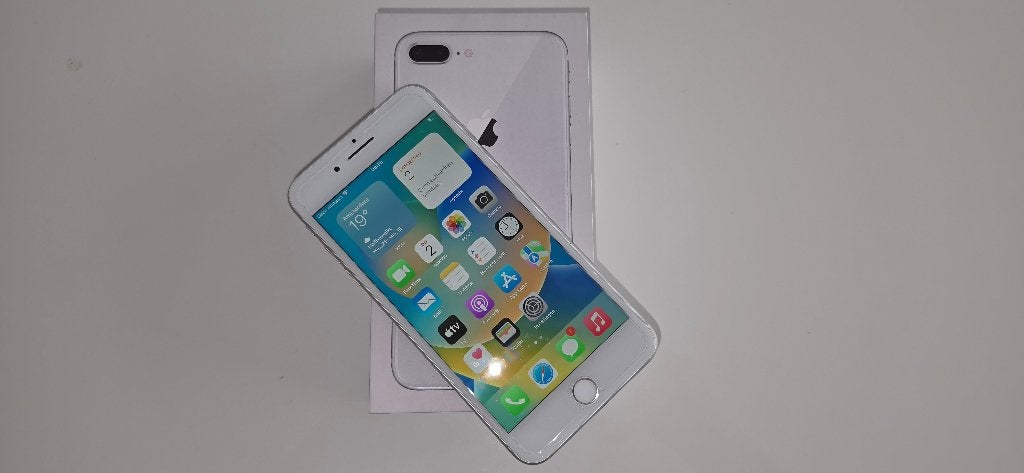 iPhone 8 Plus 64GB - Wit - Batterij 80% Compleet met Doos, Ophalen, 80 %, Gebruikt, IPhone 8 Plus