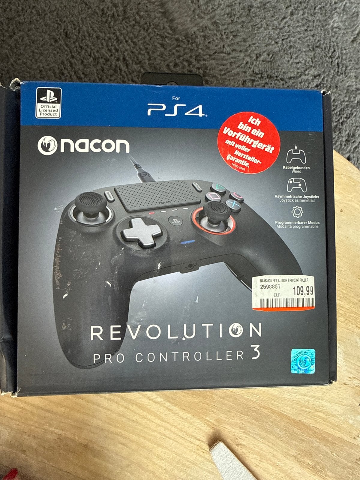 Nacon Revolution Pro Controller 3 voor PS4 - Nieuw, Ophalen of Verzenden, Nieuw, Controller, PlayStation 4