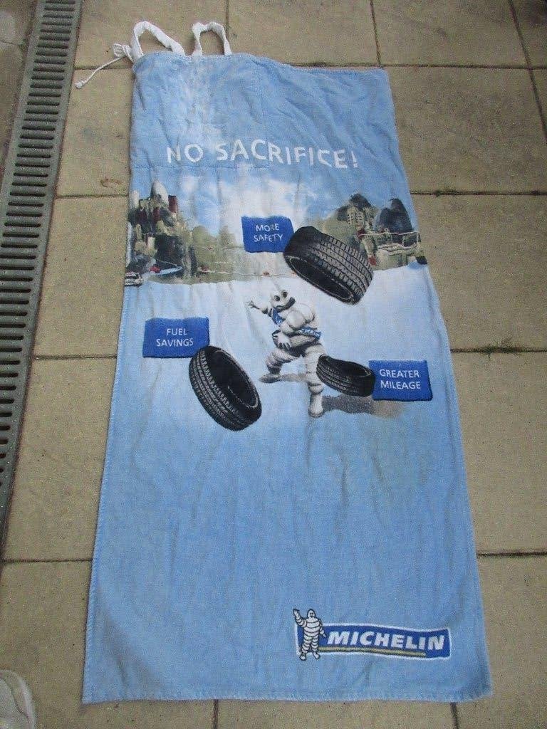Michelin handdoek strandlaken, Ophalen of Verzenden, Gebruikt, Handdoek