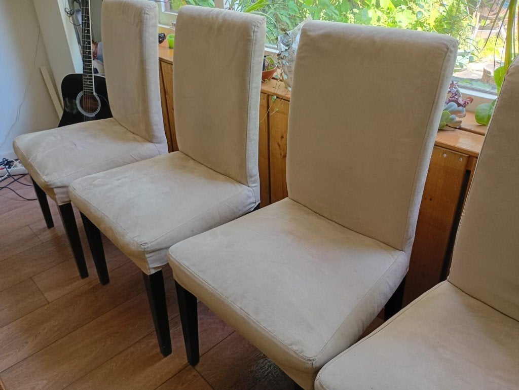 eetkamerstoelen, Ophalen, Gebruikt, Vier