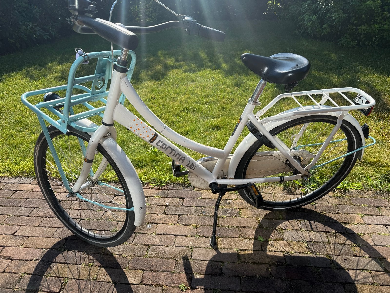 Cortina U4 Transportfiets Meisje -24 inch - 3 Versnellingen, Ophalen, Gebruikt, Versnellingen