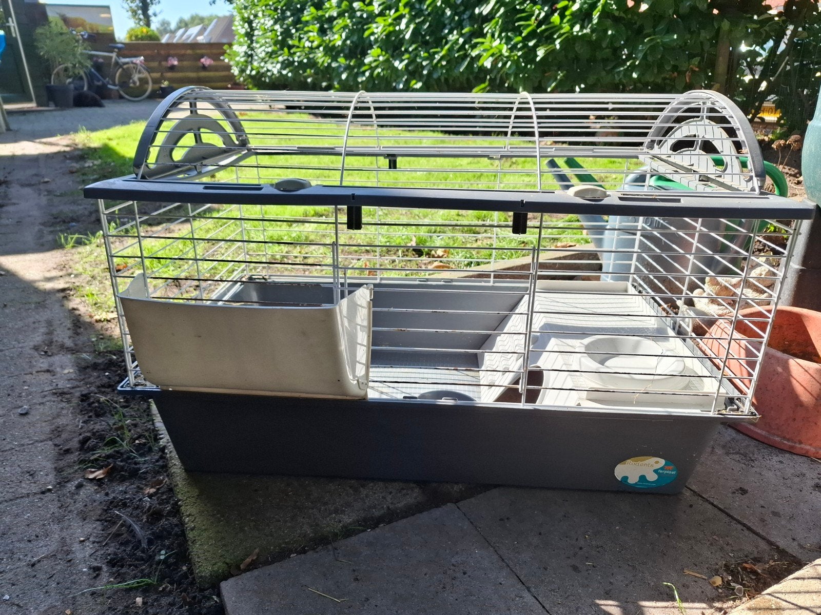 konijnenhok binnen ferplast, Kooi, Zo goed als nieuw, Hamster, 75 tot 110 cm
