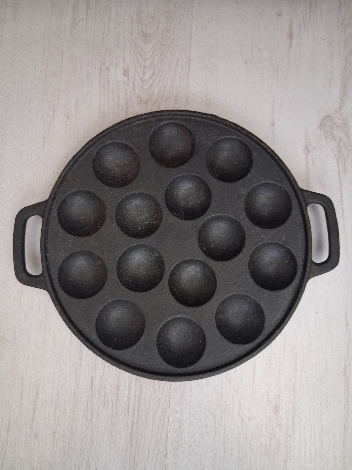 poffertjes pan gietijzer., Ophalen, Zo goed als nieuw, Gietijzer, Overige typen