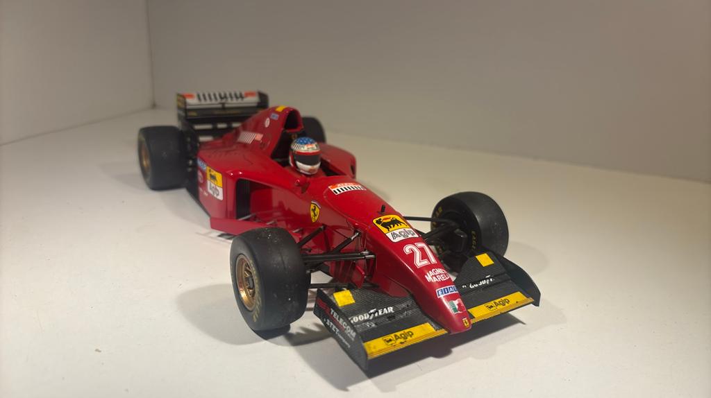 F1 Ferrari 412 t2 alesi onyx 1.18, Overige merken, Ophalen of Verzenden, A, A