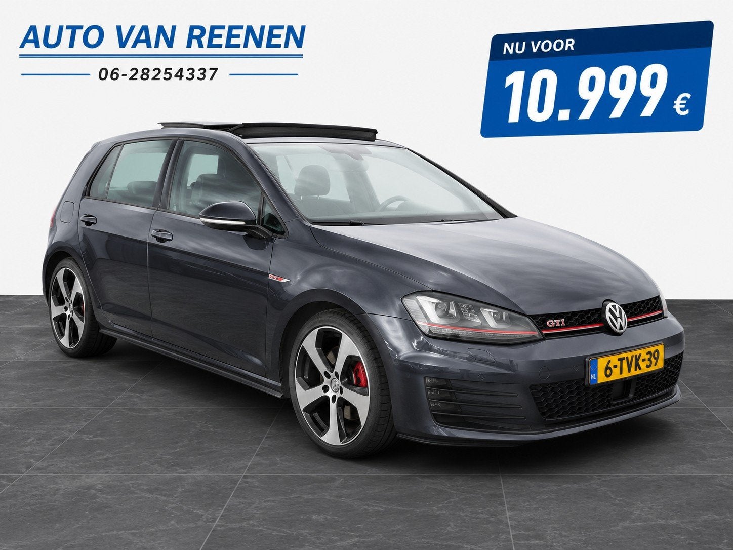 Volkswagen Golf 2.0 TSI 169KW PERFORMANCE, 1295 kg, 4 cilinders, 1984 cc, Origineel Nederlands