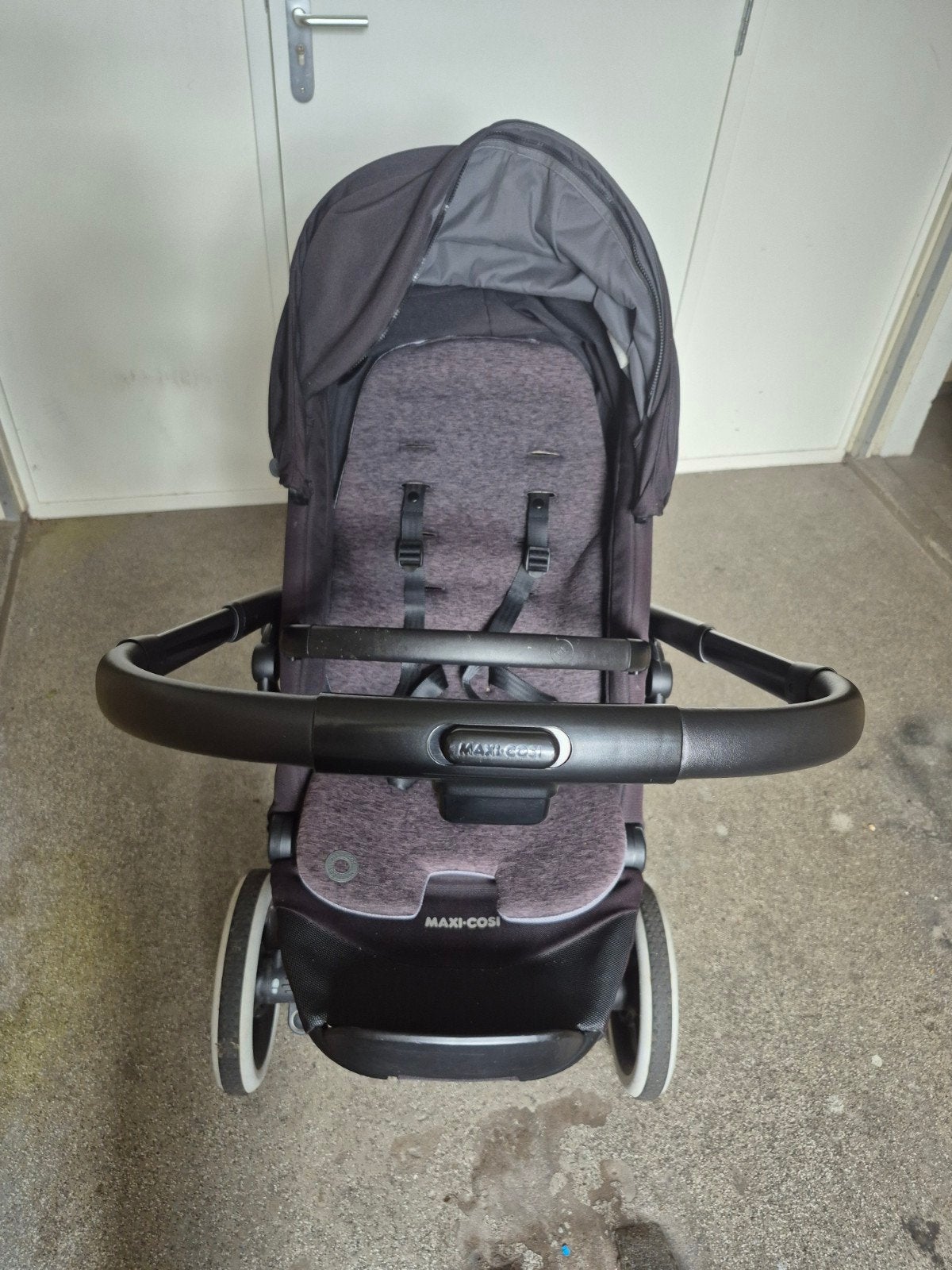 Maxi-Cosi Combiwagen met Reiswieg en Autostoeltje, Ophalen, Gebruikt, Combiwagen, Verstelbare duwstang