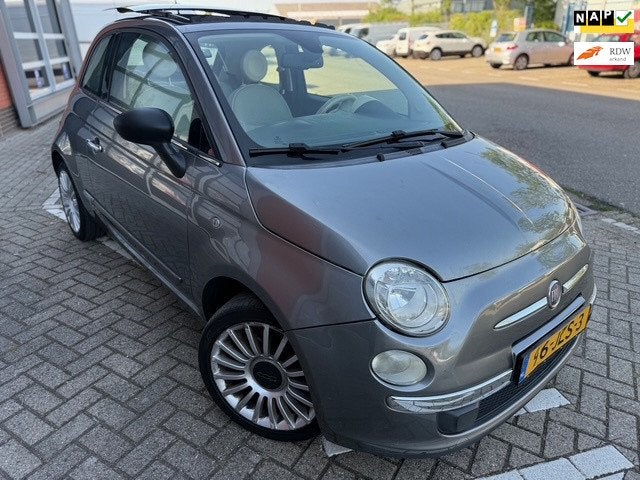 Fiat 500 1.2 Lounge | Pano | Automaat | NAP |Apk |, Auto's, Euro 5, Gebruikt, 4 cilinders, Origineel Nederlands