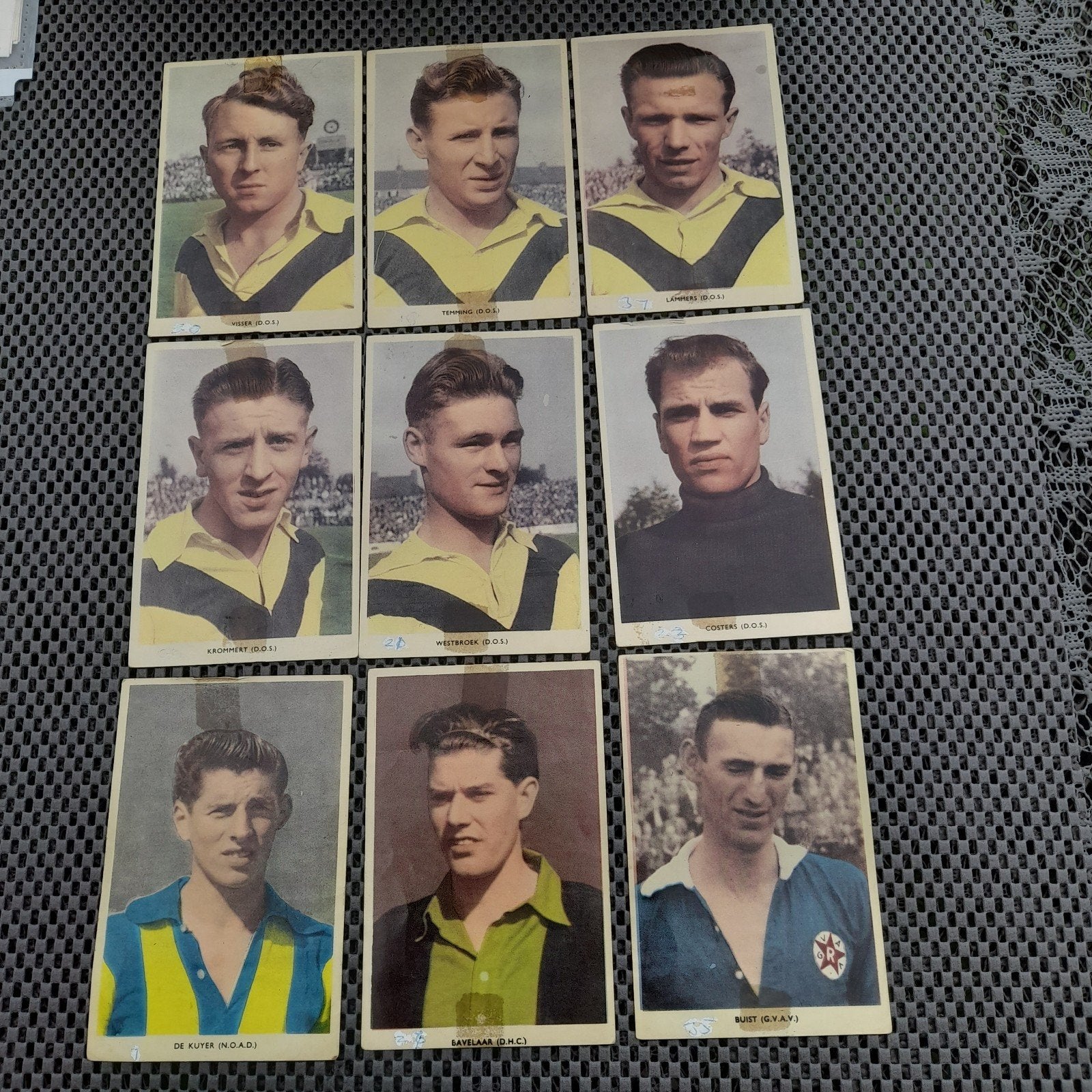 Monty Portretten Kleur 1953, Ophalen of Verzenden, Gebruikt, Overige binnenlandse clubs, Poster, Plaatje of Sticker
