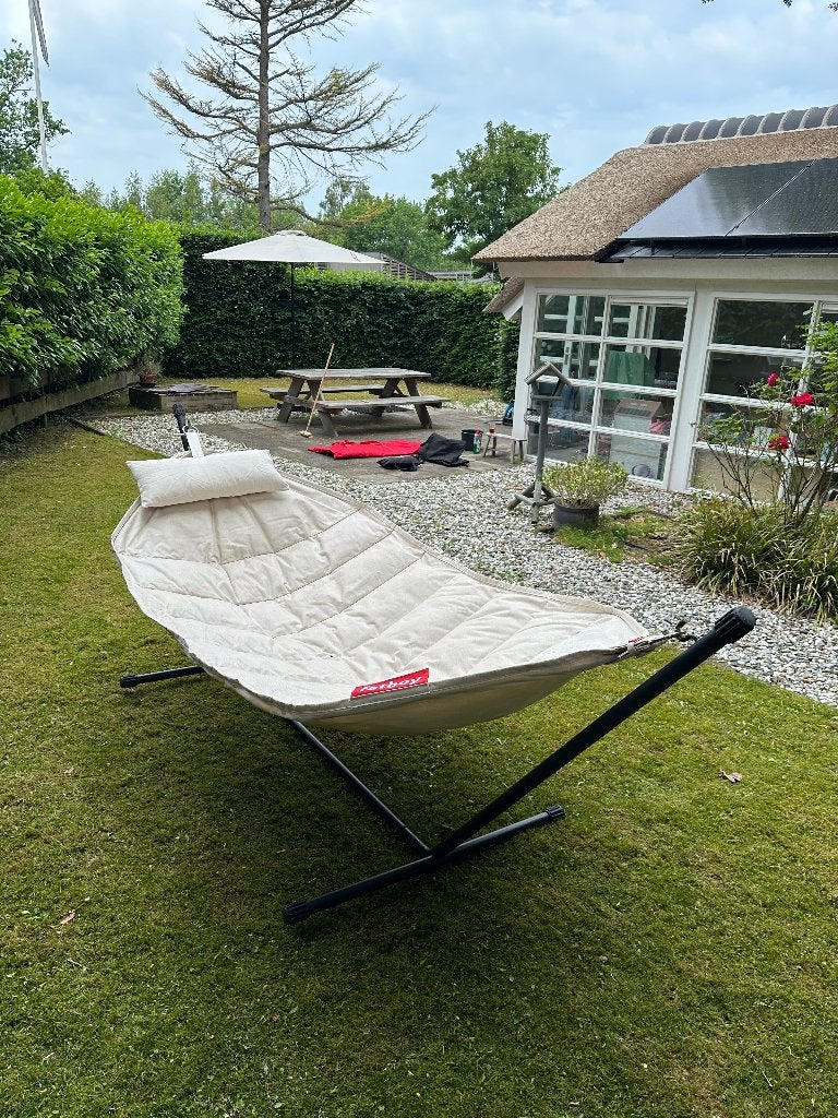 Hangmat Fatboy in goede staat, Tuin en Terras, Hangmatten, Ophalen, Opvouwbaar, Gebruikt, Meerpersoons