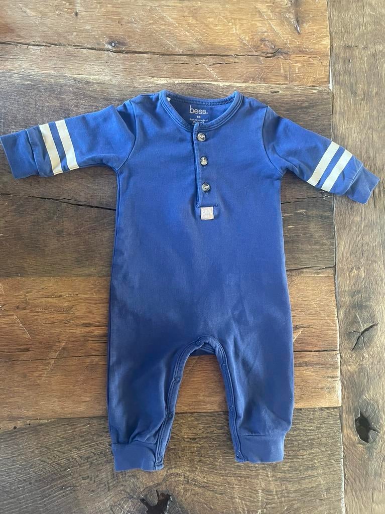 Blauw boxpakje maat 68, Ophalen of Verzenden, Zo goed als nieuw, Jongetje, Pakje