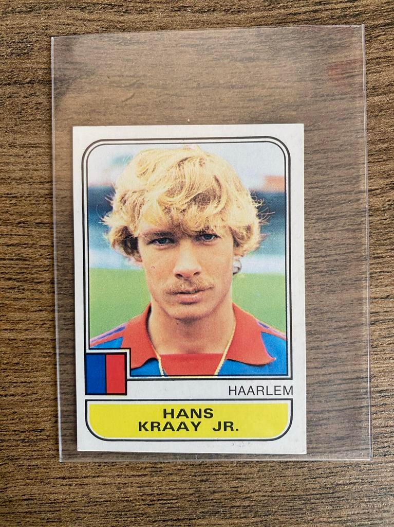 Panini Voetbal 82 Hans Kraay jr. - Perfecte Staat, Verzamelen, Ophalen of Verzenden, Zo goed als nieuw, Overige binnenlandse clubs