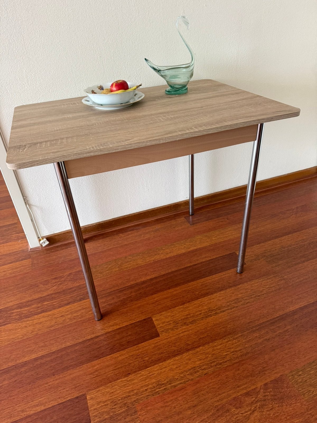 Praktische Eettafel/keukentafel/bijzettafel/ buro ..., Ophalen, Gebruikt, 100 tot 150 cm, 50 tot 100 cm