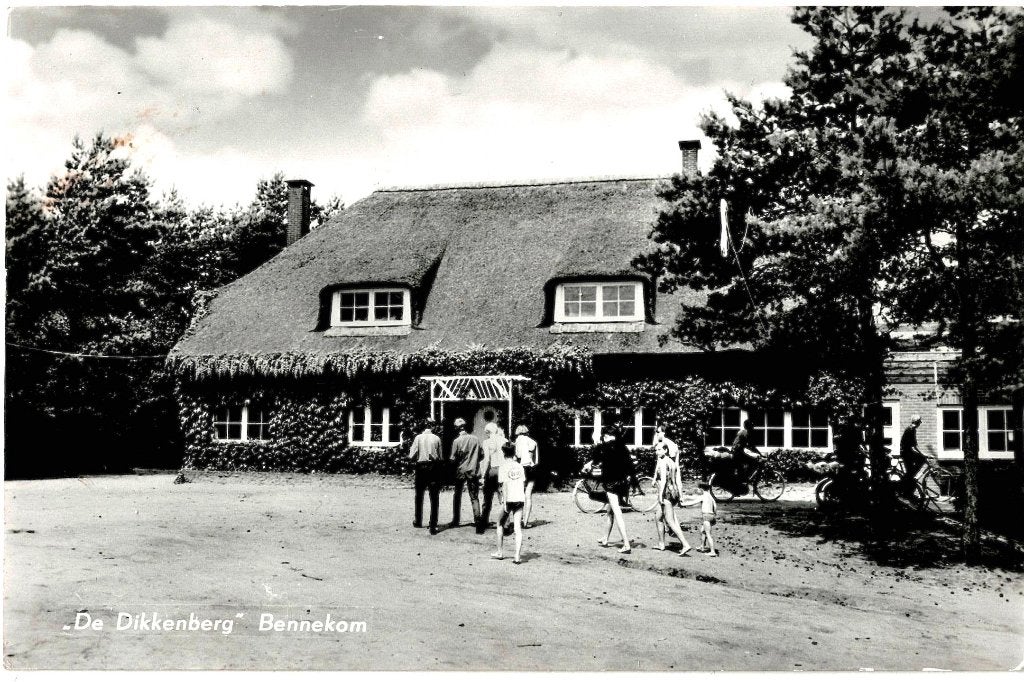 Bennekom (gld) de dikkenberg bennekom, verstuurd 1968,, Verzenden, 1960 tot 1980, Gelopen, Gelderland