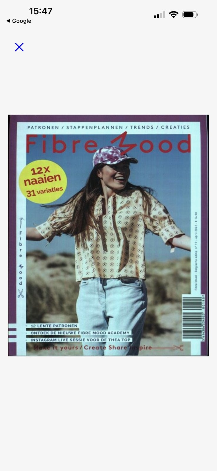 Gezocht: fibre mood 19, Ophalen of Verzenden, Zo goed als nieuw, Vrouw