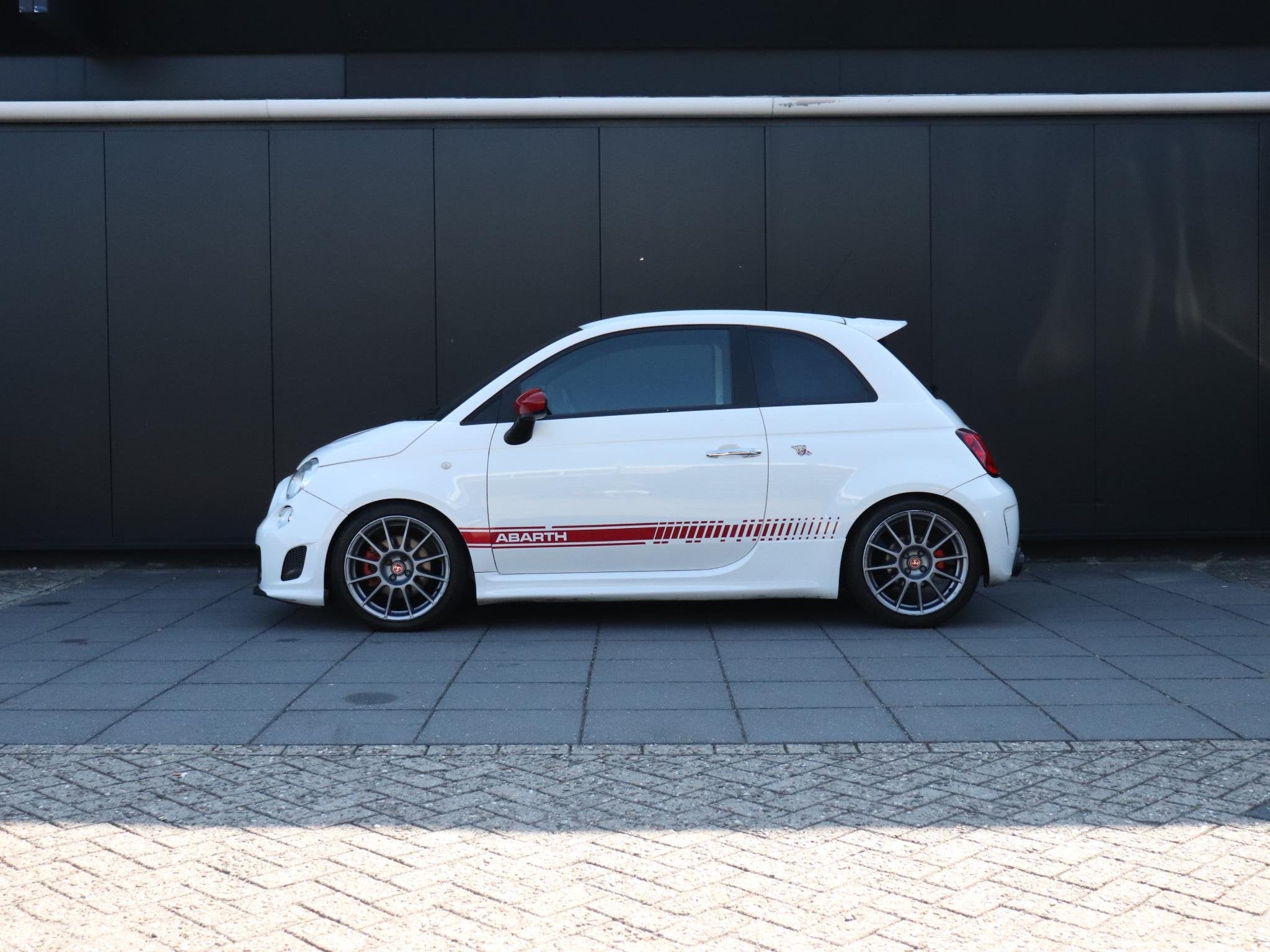 Fiat 500 1.4-16V Abarth | 250+ PK | SPORTSTOELEN | AIRCO | G, Voorwielaandrijving, 4 cilinders, Wit, 1010 kg