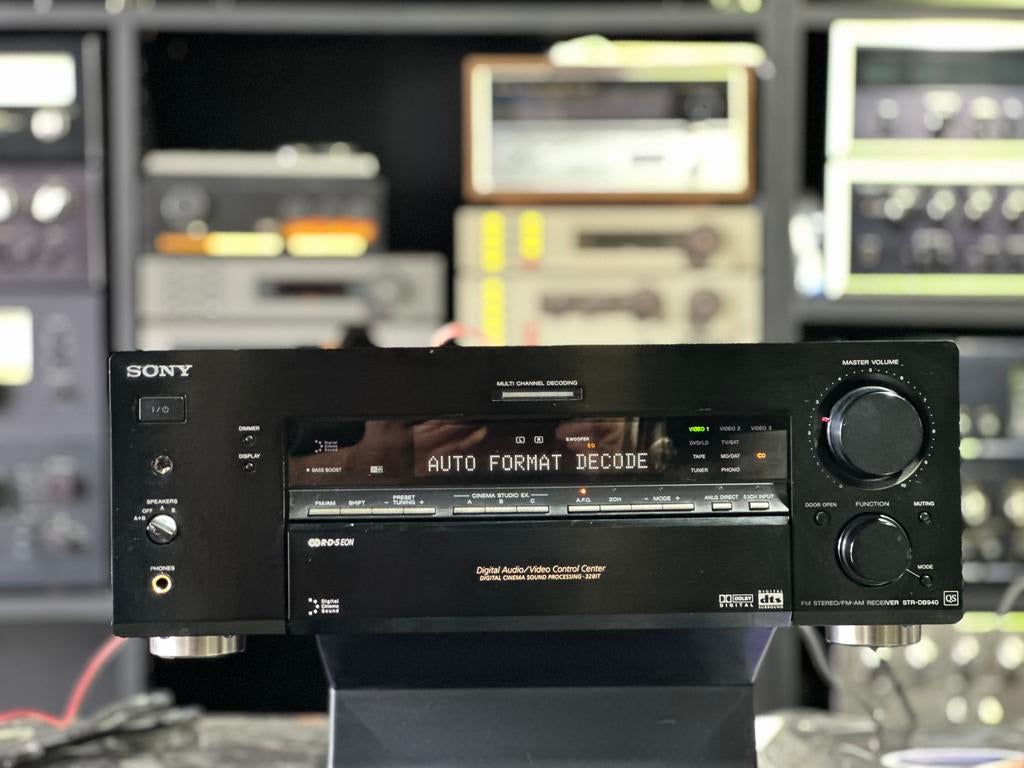 Sony STR-DB940 Receiver – Krachtige  AV Receiver, Gebruikt, Tuner of Radio, MP3-aansluiting, Sony
