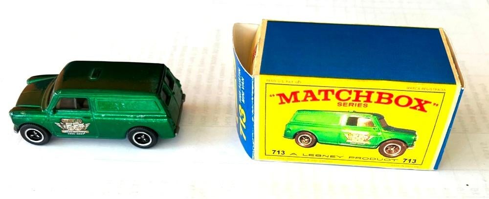 Matchbox Mini Van 55th Anniversary # 713 in doos., Ophalen of Verzenden, Zo goed als nieuw, Auto