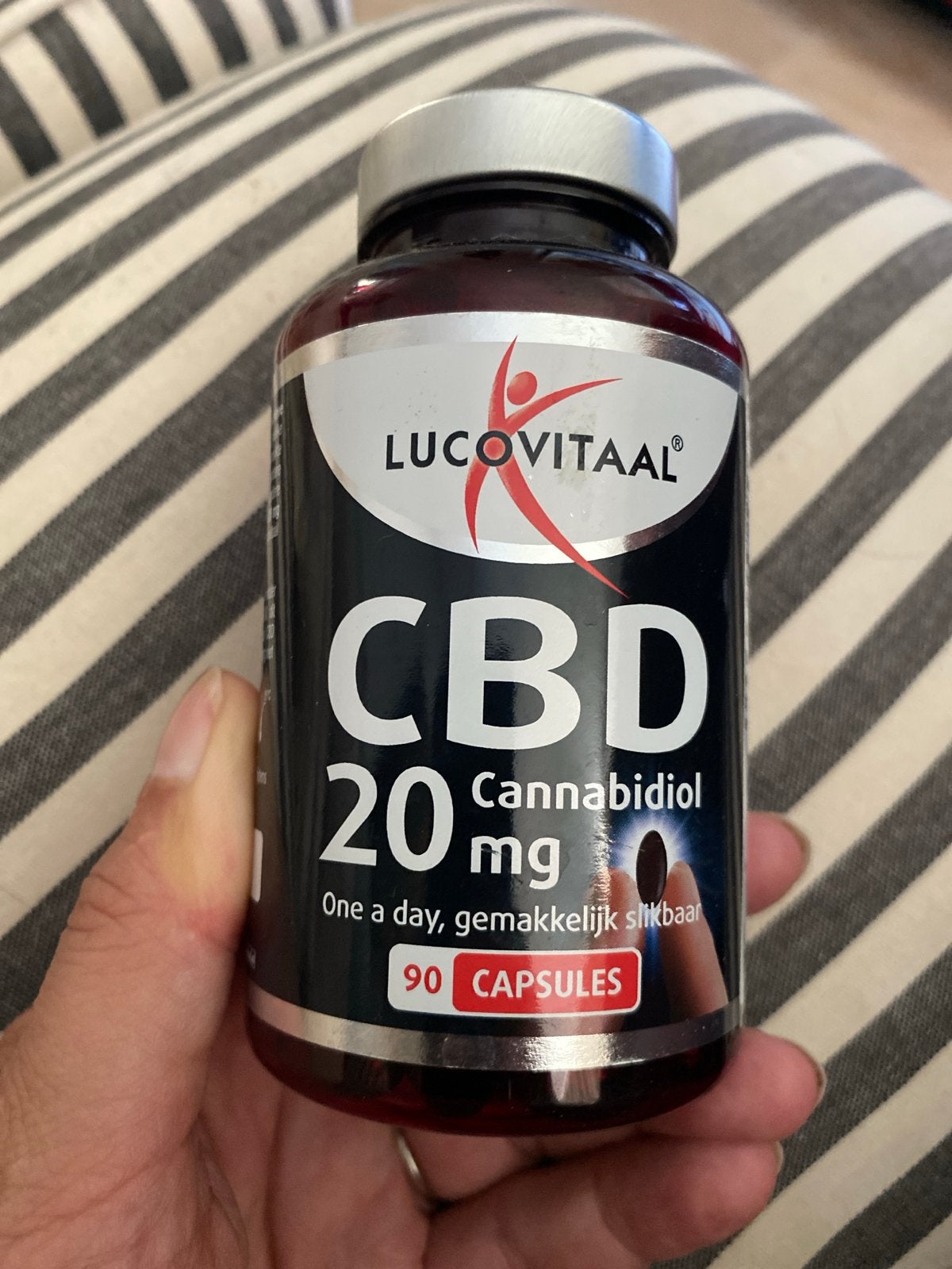 Lucovitaal CBD Cannabidiol 20mg - 90 capsules, Ophalen of Verzenden, Nieuw, Overige typen