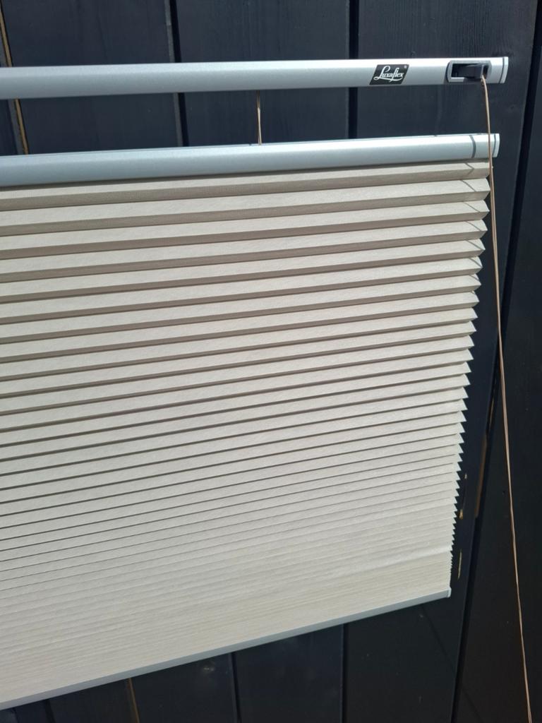 Luxaflex Duette Gordijn - C2759, Zo goed als nieuw, 100 tot 150 cm, Beige, 50 tot 100 cm, Ophalen of Verzenden